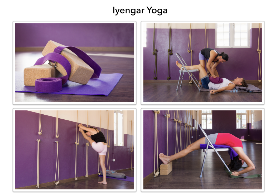 Blutdruck Iyengar Yoga - Hilfsmittel